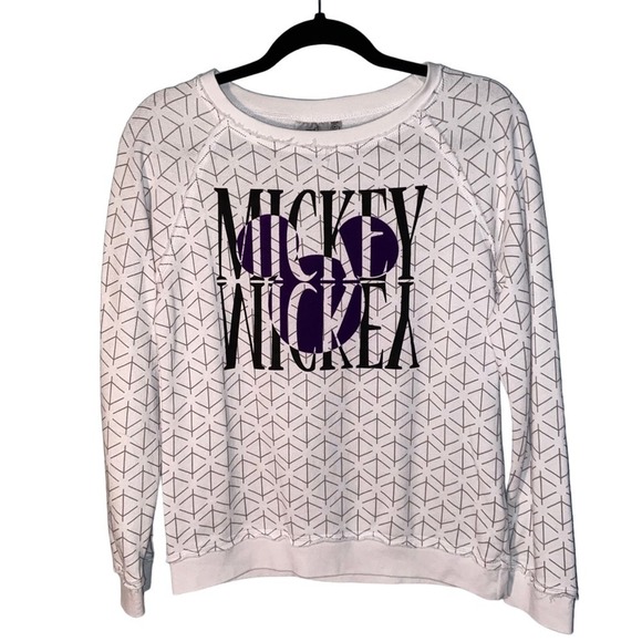 Disney Tops - Disney Boutique Crew Neck Reversed Seam Sweatshirt | Women’s Small